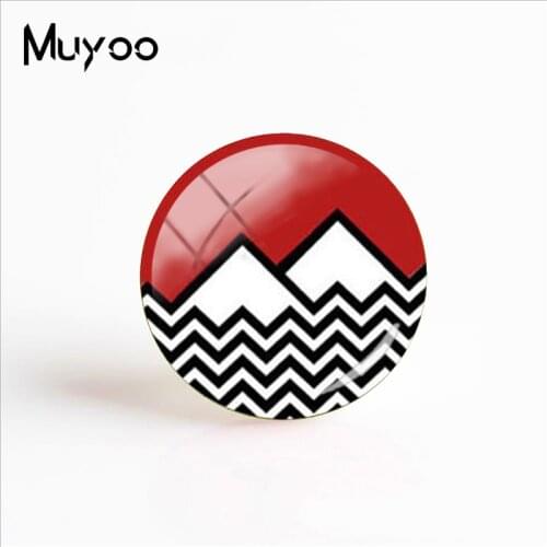 2018 New Fashion Picture Twin Peaks Handmade Photo Cabochons Dome Twin Peaks Coffee Mug Fashion Handcraft Jewelry