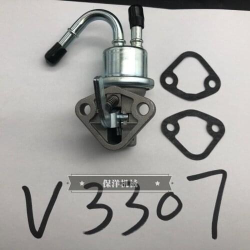 Free shipping for Kubota KX183 KX185-3 KX080 excavator Kubota V3307 engine hand oil pump digger