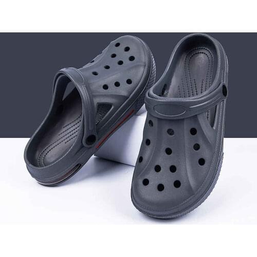 Summer Sandals for Women Large Sizes Quick Dry Casual Home Slippers Couple Garden Shoes Mens Slip on Beach Shoes 2021 Mujer X13