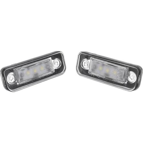 LED License Plate Light Lamp Error Free For Mercedes Benz W203 5D W211 W219 R171