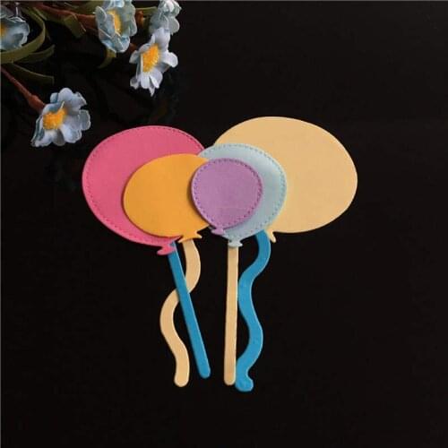 Cutting Dies Fire Balloon circle Metal Die Scrapbooking Stamps Embossing cutting Dies Scrapboo cartoon new products