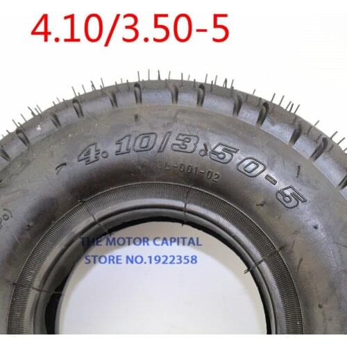 High quality 4.10/3.50-5 outer tyre and inner tube for Mini Quad Dirt Bike Scooter ATV Buggy Gas scooter bike motorcycle