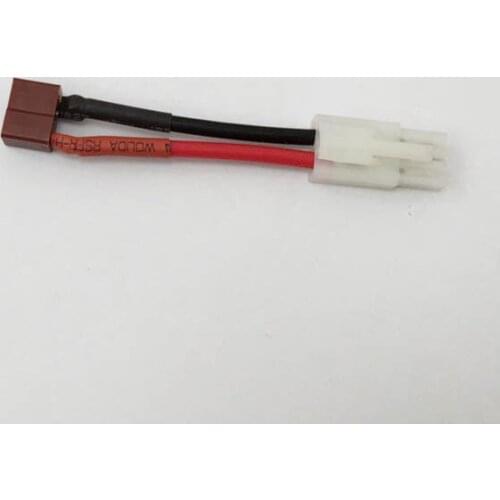 100PC Big Tamiya male to T female Tamiya Connector cable 50mm for RC Lipo Battery Charging Adapter