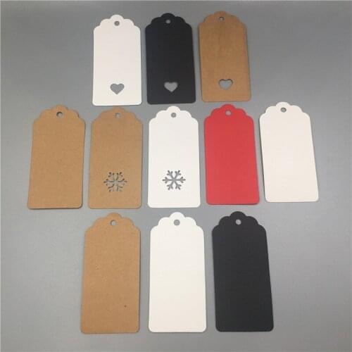 200Pcs Large Size Tags Various Styles and Color for Fashion Jewelry Box/Weeding Cases Decorations Hang Price Tags Accept Custom