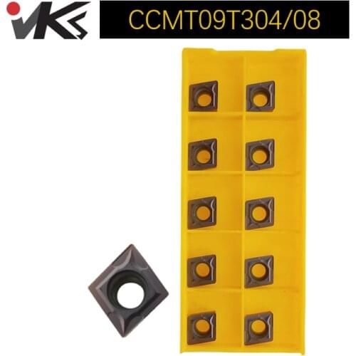 Tungsten Carbide Insert CCMT060204/08 Lathe Tools CCGT060202-AL Turning Cutter Steel/Stainless/Aluminum/Cast iron CNC router