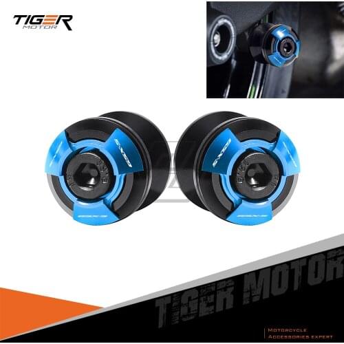 For Suzuki GSX-S125 GSX-S750 GSX-S1000 GSX-S1000F Motorcycle Accessories Swingarm Spools Slider Stand Screws