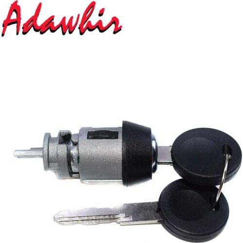 For VW T4 Transporter T4 Caravelle 1990-03 Ignition Lock Barrel Cylinder & Keys 357905855B