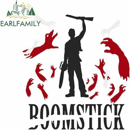 EARLFAMILY 13cm x 11.7cm For This Is My BOOM STICK Occlusion Scratch Car Stickers Bumper Decal Sunscreen Laptop Decoration