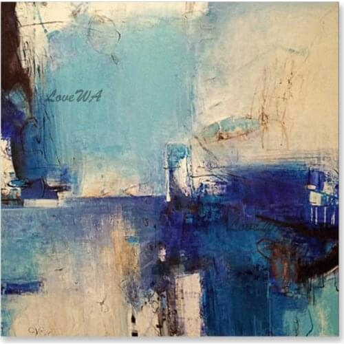 100% Hand Painted Abstract Dark Color Oil Painting Picture Unframed Canvas Wall Art Home Wall Hanging Decoration Picture Artwork