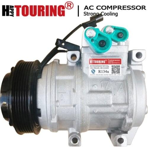 AC compressor for SsangYong Actyon 2.0L 2.3L 2005-2010 Kyron 2.0L 2.7L 2012 DF17 12 car aircon 6652300511 66523-00311 JP003392