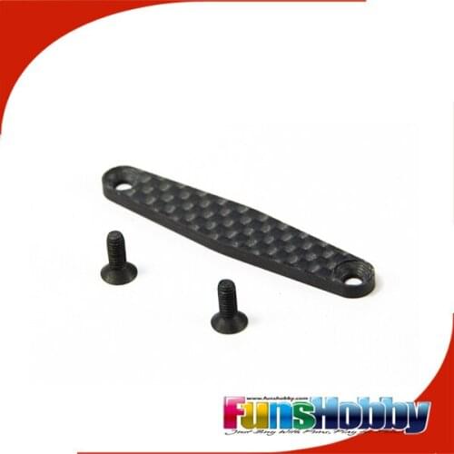 Motonica Front Carbon Fiber Upper Bulkheads Linkage + Screws (2 pcs)#15112RD02 EXCLUDE SHIPMENT