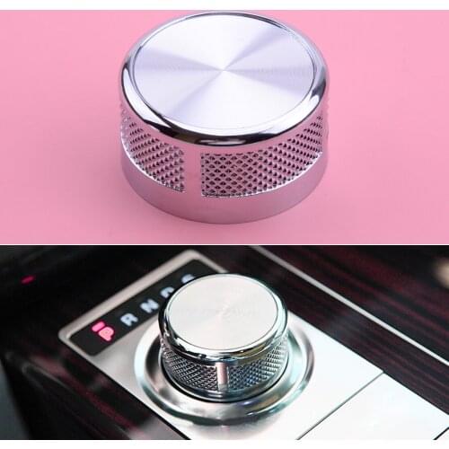 CITALL Chrome Autobiography Style Rotary Gear Shift Selector Knob Fit for Range Rover L405 2013 2014 2015 2016