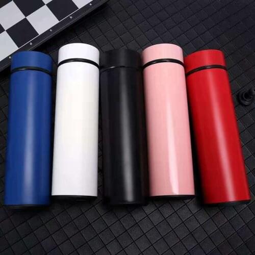500ML Hot Water Thermos Tea Vacuum Flask With Filter Stainless Steel 304 Sport Thermal Cup Coffee Mug Tea Bottle Office Business