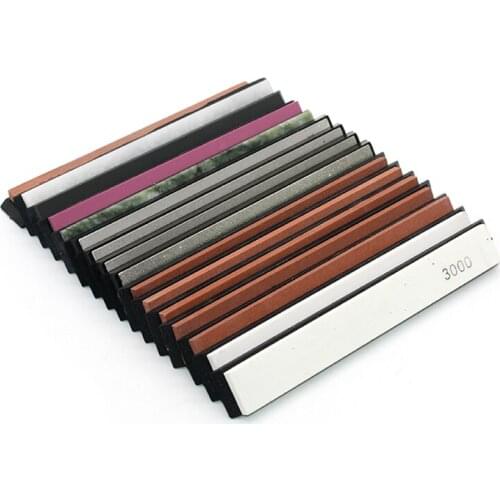 Natural Grindstone Fixed Angle Knife Sharpener Sharpening Machine Grinding Corundum Diamond Whetstone Oil Honing Stones