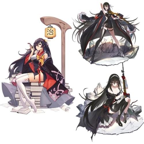 Three Ratels CA54 Gray Raven:Punishing Game stickers Waterproof Decal Vinyl auto Wrap for bike motorcycle auto car laptop gift