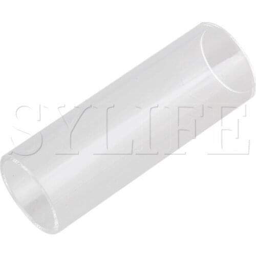 70 x 21mm Thicken Glass Slider Electric Guitar String Slide Tube Finger Knuckle
