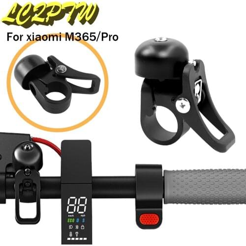 Electric Scooter Bell Horn Ring With Quick Release Mount Safety Warning Alarm For Xiaomi Mijia M365 Pro 1S Scooter Accessories