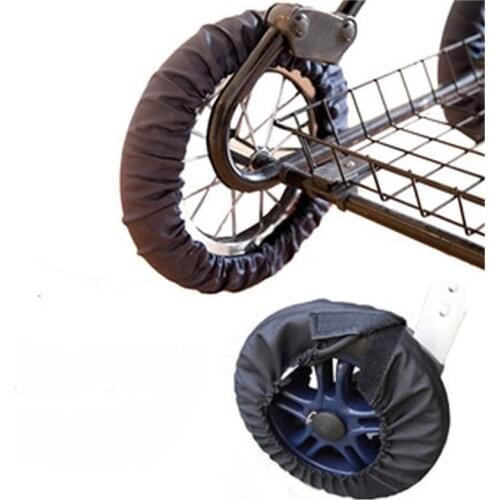Baby Stroller Accessories Wheels Covers For Wheelchair Baby Carriage Pram Pushchair Dustproof Wheel Covers Protective