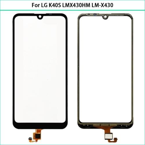10Pcs/lot For LG K40S LMX430HM LM-X430 Touch Screen Sensor Digitizer Front Outer Glass Panel Lens Touchscreen K40S Replacement