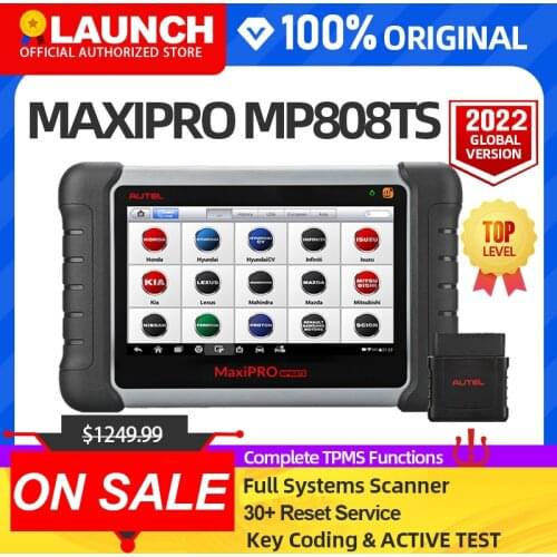 Autel MaxiPRO MP808TS Diagnostic Scanner TPMS programming Diagnostic Tool Wireless Bluetooth OBD2 Scanner pk Maxisys MS906TS