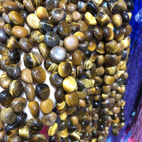 Natural Stone Beads Tiger Eye Stone Irregular Shape Crystal Loose Beaded For Jewelry Making DIY Necklace Bracelet Accessories
