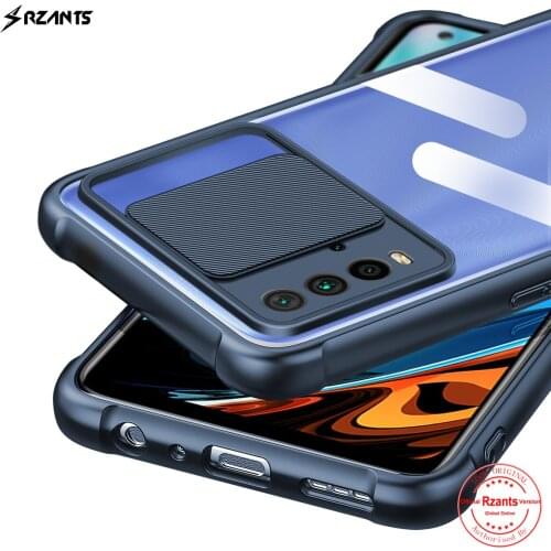 Rzants For Xiaomi Redmi 9T Case [Lens Protection] Camera Protection Slim Crystal Clear Cover Double Soft Casing