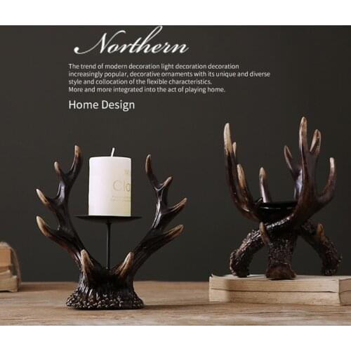 Wooden Candle Stick Candelabra Wooden Candlestick Wedding Centerpieces Moroccan Decor Tea Light Holder Regime Baul Romantic 55XX