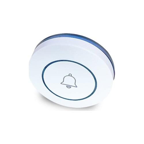 Electronic doorbell induction welcome device wireless doorbell ringing bell and 433mhz host work 1527 learning code with battery