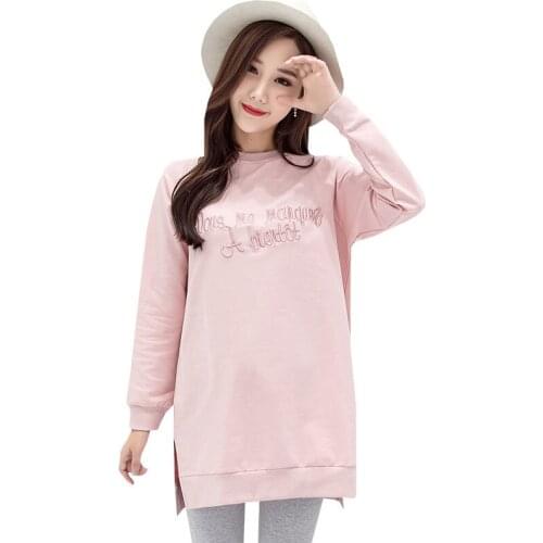 Photo Shoot Pregnant WOMENS Autumn New Style Autumn Pregnant WOMENS Top Korean-style Hoodie