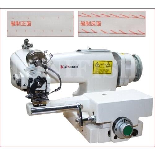 Kaixuan KX-101-DD1 Industrial Blind Stitch Machine, Automatic Trimming and Edge Sewing Machine, Sewing Socks and Gloves