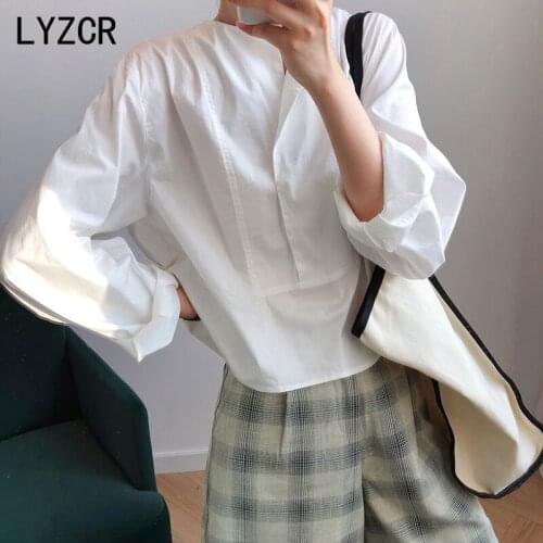 LYZCR Long Blouses