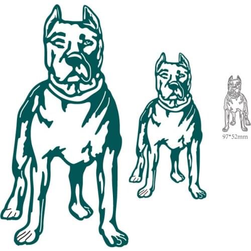 Metal cutting dies cut die mold Animal dog decoration Scrapbook paper craft knife mould blade punch stencils dies 2020