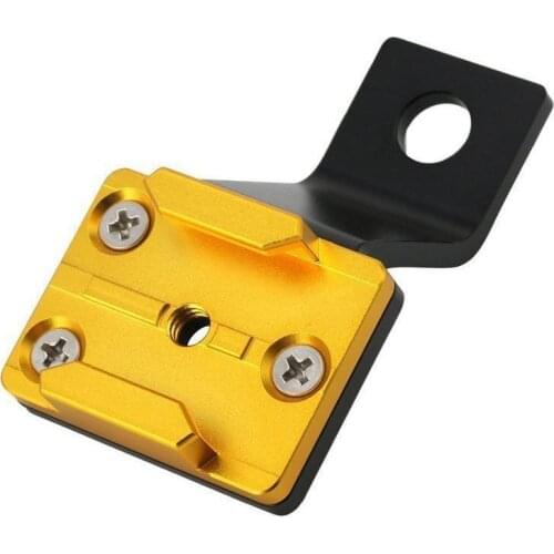 Motorcycle Aluminum Bracket Mount Rearview Mirror Supporter For Gopro SJ4000 Ride Accessories X5D7