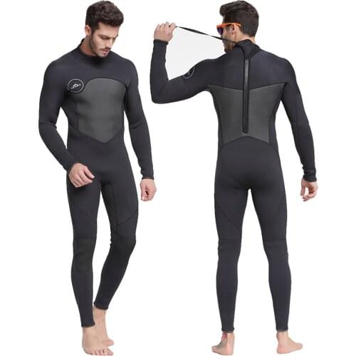 Men Neoprene 3mm Wetsuit Windsurf Kitesurf Diving Suit Underwater Gun Surf Scuba Diving Underwater Fishing Wet Suit Spearfishing