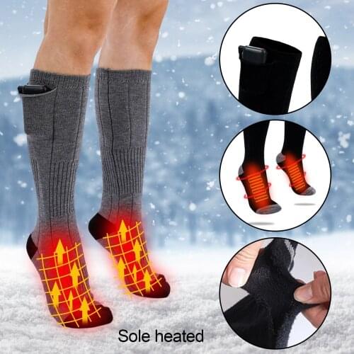 Heating Sock Three Modes Elastic Comfortable Water Resistant Electric Warm Sock Set