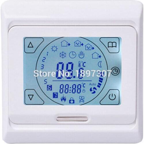 M9(E91) 16A Touch Screen Underfloor Heating Thermostat with Floor Sensor 3M