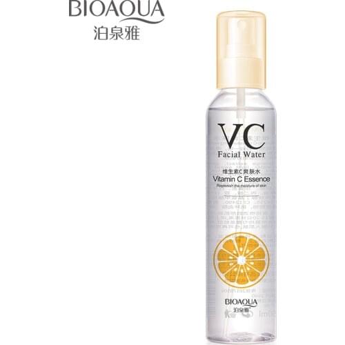 BIOAQUA Vitamin C Toner Hydrating Moisturizing Refreshing Shrinking Pore VC Spray Anti-aging Anti-wrinkle Facial Water Skin Care