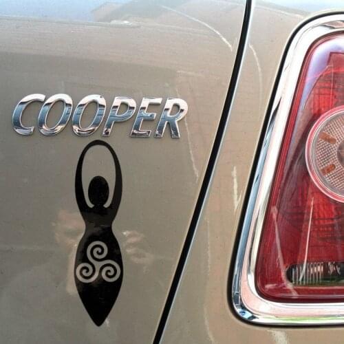 For Triskele Goddess Gloss Vinyl Car Sticker | Pagan Decal Bumper Styling