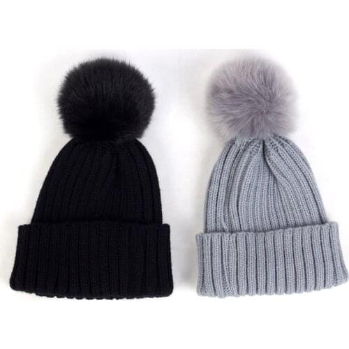 12 Colors Baby Hat for Boy Warm Baby Winter Hat for Kids Beanie Knit Children Hats for Girls Boys Baby Cap Newborn Hat 1PC