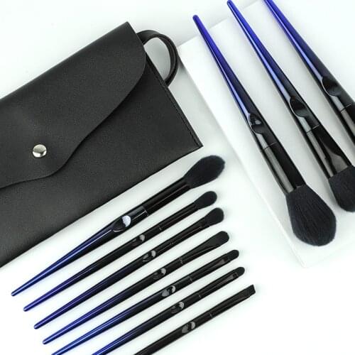 10pcs/set Makeup Brush Cosmetic Eyeshadow Eyebrow Brush Powder Foundation Blush Women Professional Makeup Brush Beauty Tool