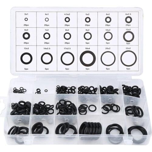 Machine Repair Parts 226Pcs Seal Ring O Type Machine Repair Accessories O Ring Seal Hardware Tools Seal Ring Suit Professional