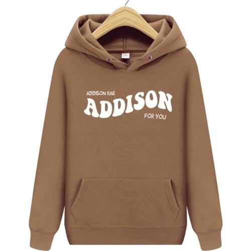 Addison Rae Hoodies Men Sweatshirts Women Fashion Clothing Harajuku Hoodie Boys Girls Addison Rae hoody kids Oversize full guys