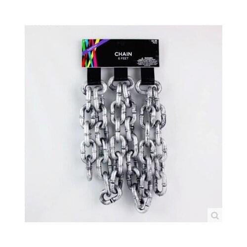 Toy chains Warrior weapon Performance props Halloween Cosplay party Masquerade Performance devil chain