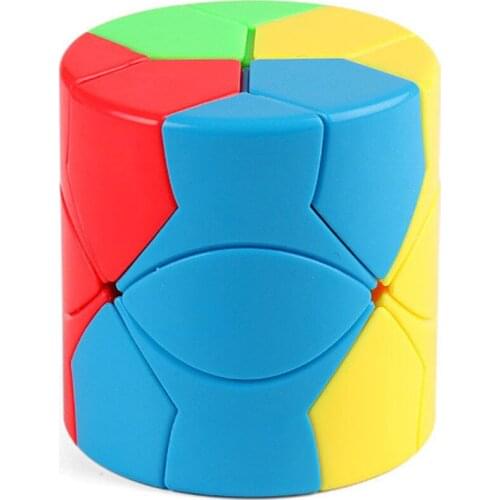 Magic Cube Cubing Classroom Redi Cube Magic Puzzle Cylinder Type Stickerless Cube Children Toy Stress Reliever Toys Bb50