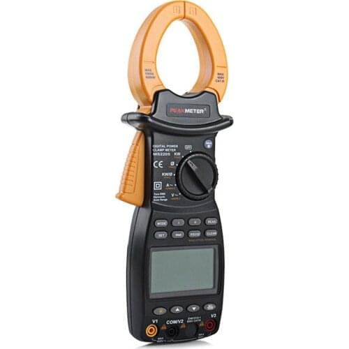 MS2205 LCD Professional Multifunction 3 Phase Tester Clamp Meter Power Factor Correction TRMS 4 Wire Testing