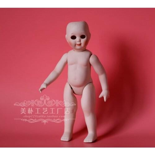 Reissue Antique Retro Ceramic Doll Germany Vintage Baby Doll Collection Gift Home Decor