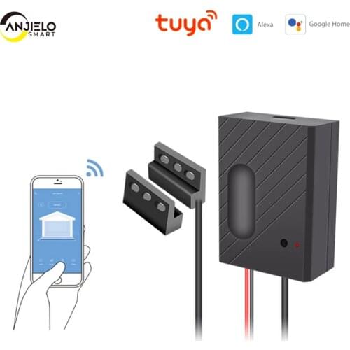 WiFi Switch Garage Door Opener Wireless Remote Control work With Tuya Alexa Google Home Smart Home System Gate Controller