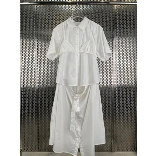 Casual 2021SS Summer New Women Short Sleeve Fashion Dress 3 Color For Female Ddxgz2v 5.25