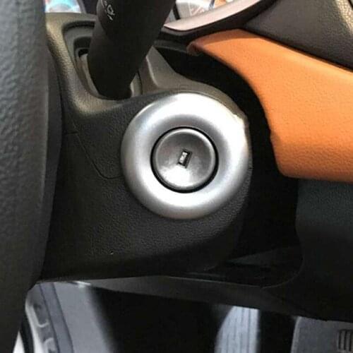 ABS Matte For Chevrolet CAVALIER 2017-2019 Car cigarette Lighter Rear Spare box button Switch ring Cover Trim accessories 1pcs