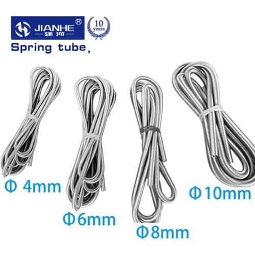 Sheath spring 4mm/6mm/8mm/10mm high quality high density nylon tube spring hose protection spring spot